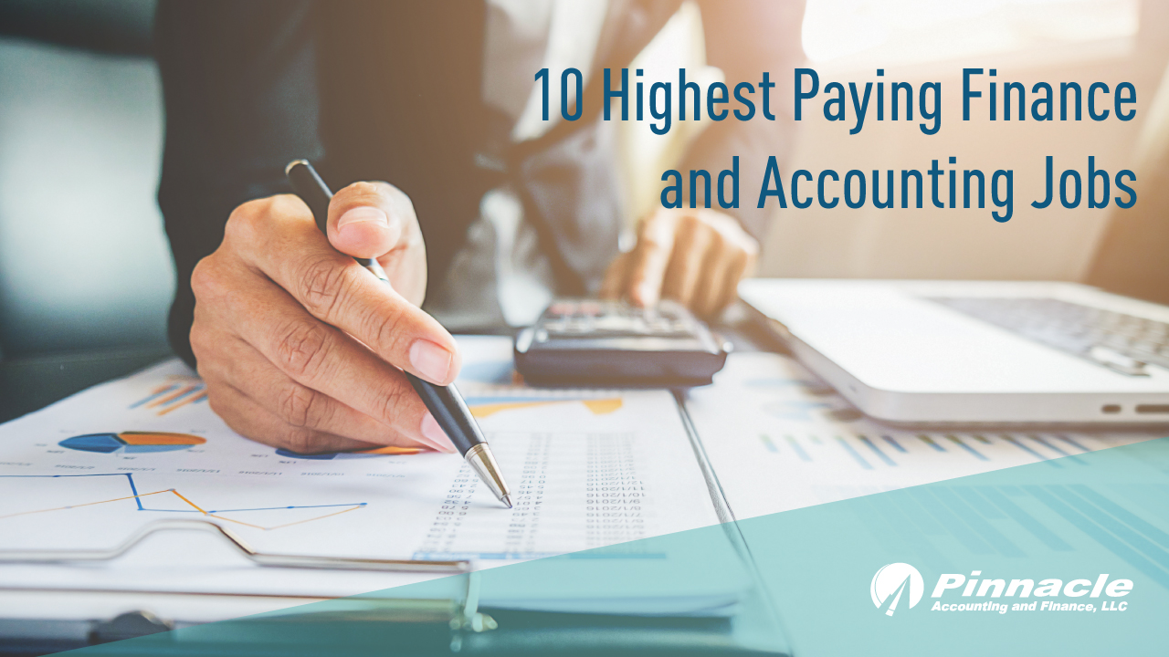 10 Highest Paying Finance and Accounting Jobs